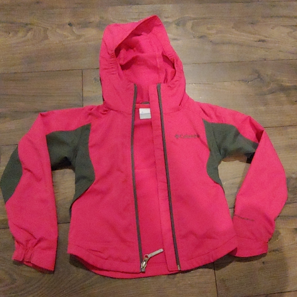 Girls Columbia summer jacket size xxs 4/5